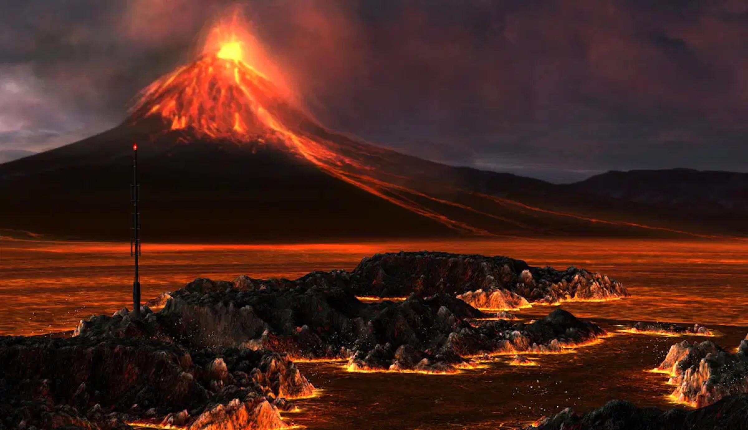 Mount Tambora Eruption